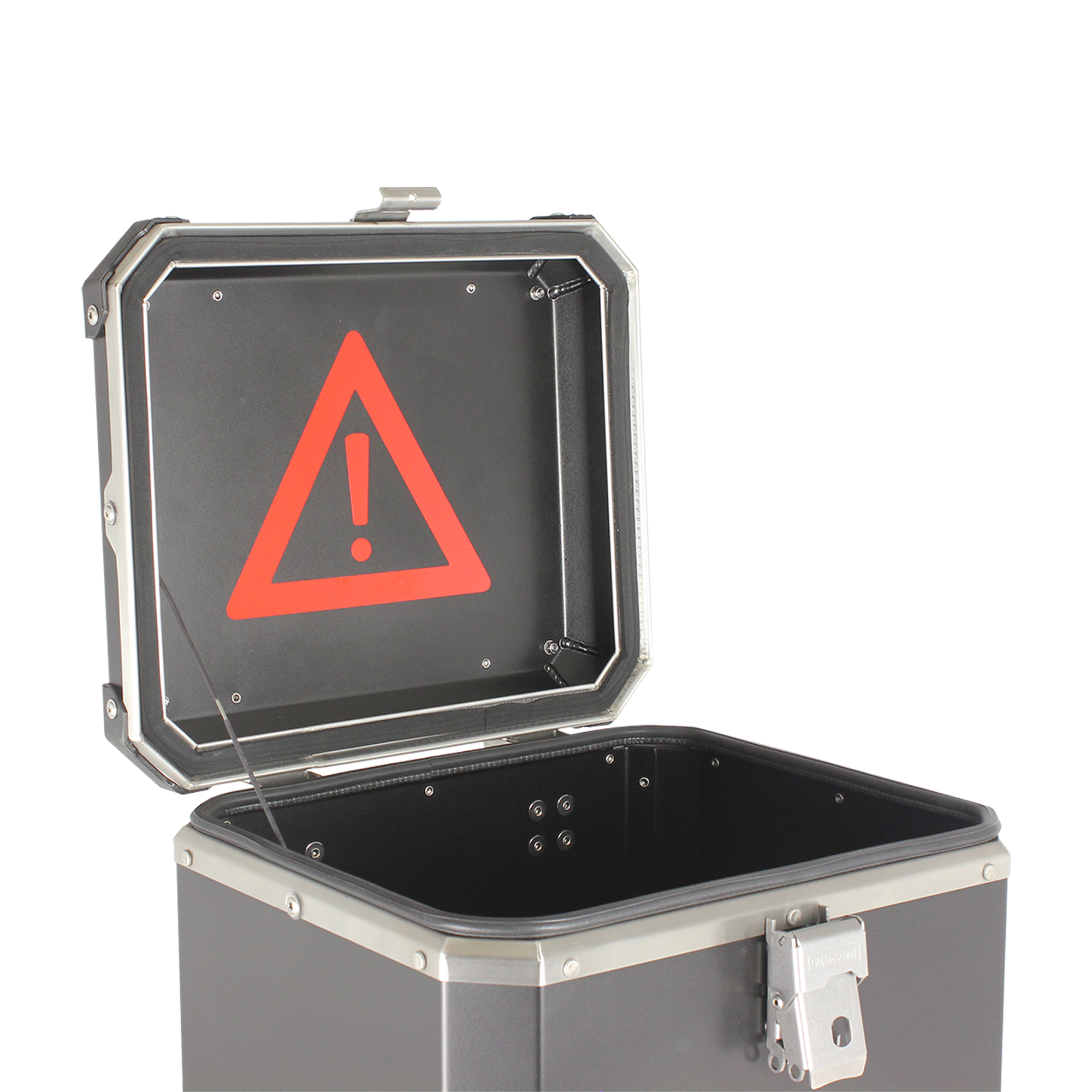 GlobeScout XPAN+ Aluminium Top Case, 40L Black