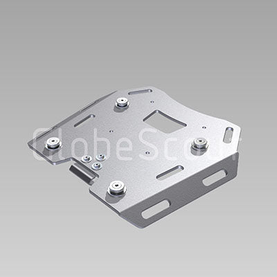 GlobeScout XPAN+ Luggage Rack, Honda CRF1000L, Aluminium Grey